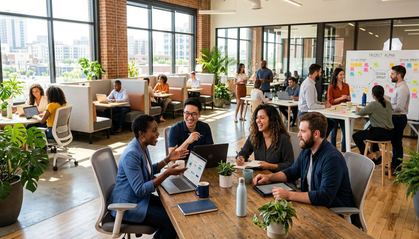 Comment les espaces de coworking stimulent l'innovation en entreprise ?