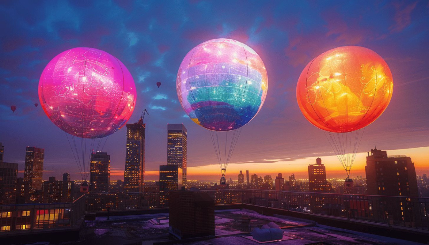Étapes pour une installation réussie de ballons publicitaires lumineux